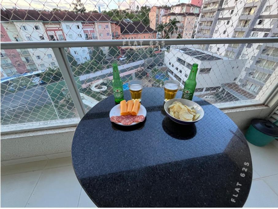Apartamento Flat 625 - Diferenciado Com Ar No E Na Sala Rio Quente